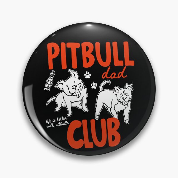 Item preview, Pitbull Dad Club designed and sold by Rucrative5698.