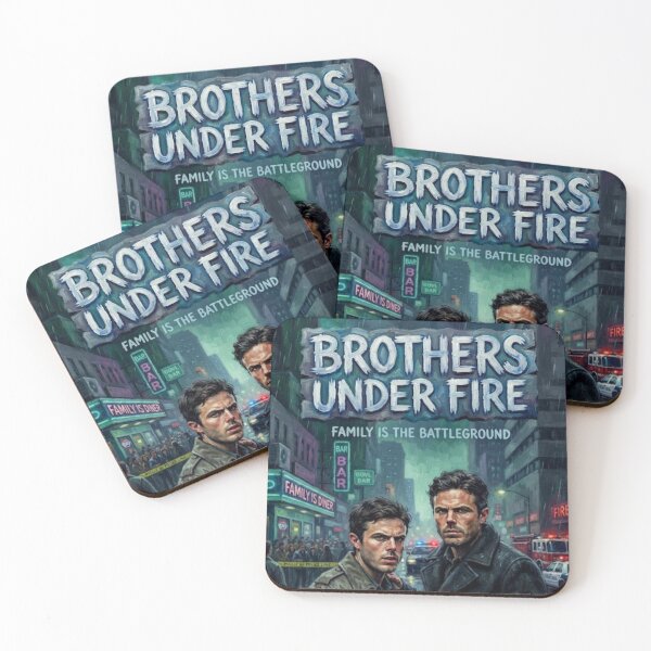 Item preview, Brothers Under Fire Action Drama Fine Art Tribute designed and sold by Art's Diner.