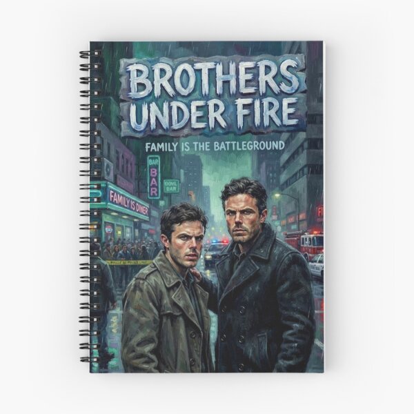 Item preview, Brothers Under Fire Action Drama Fine Art Tribute designed and sold by Art's Diner.