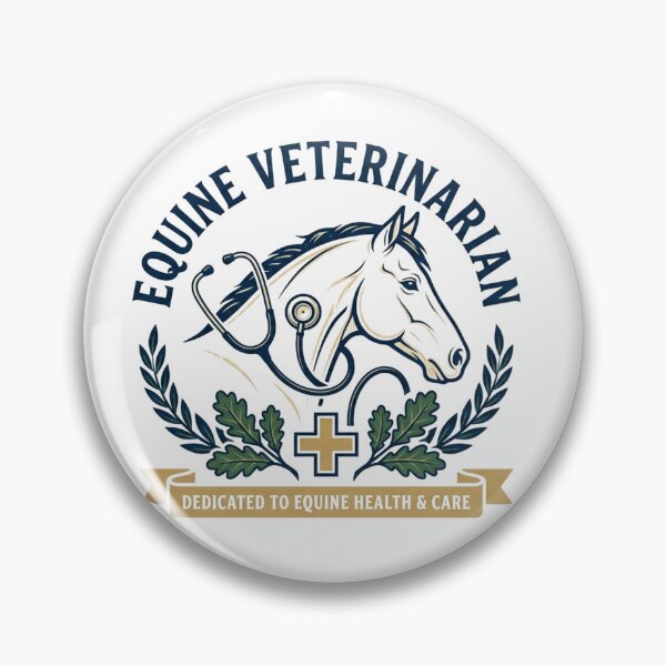 Item preview, Premium Equine Veterinarian Design | Horse Veterinary Medicine Art designed and sold by Mathias Yakubu Design.