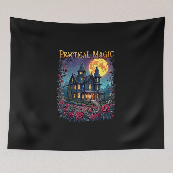 Item preview, Practical Magic Witchy Halloween Love Vintage Witch Magic  designed and sold by kristianmkt.