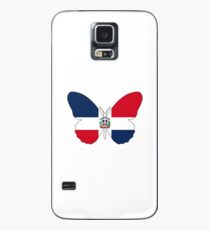 Dominican Republic Butterfly Case/Skin for Samsung Galaxy