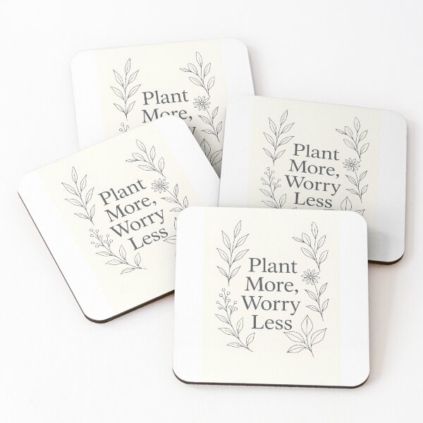 Item preview, Plant More, Worry Less designed and sold by Love Joy.