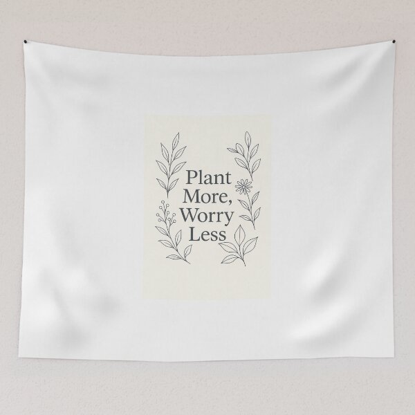 Item preview, Plant More, Worry Less designed and sold by Love Joy.