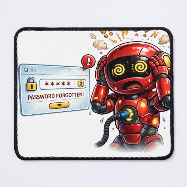 Item preview, Robot Password Forgotten designed and sold by VasiArtLab.