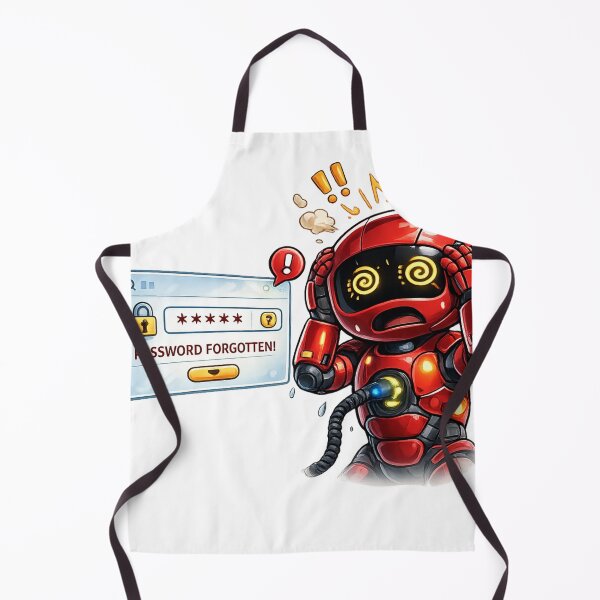 Item preview, Robot Password Forgotten designed and sold by VasiArtLab.