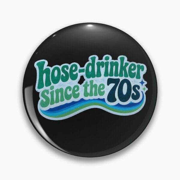 Item preview, Hose Drinker Since the 70s | groovy green graphic Shirt | 70s Kid Gen X Nostalgia Gift | Retro Vintage Christmas Birthday designed and sold by The Frog.