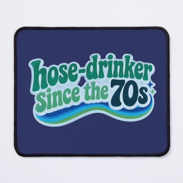 Item preview, Hose Drinker Since the 70s | groovy green graphic Shirt | 70s Kid Gen X Nostalgia Gift | Retro Vintage Christmas Birthday designed and sold by The Frog.