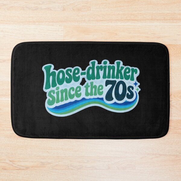 Item preview, Hose Drinker Since the 70s | groovy green graphic Shirt | 70s Kid Gen X Nostalgia Gift | Retro Vintage Christmas Birthday designed and sold by The Frog.