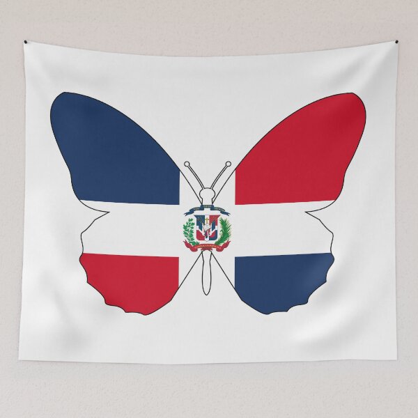 Item preview, Dominican Republic Butterfly designed and sold by wickedcartoons.