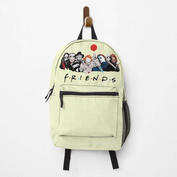 Item preview, Horror Icons Friends Parody Cult Classic Poster designed and sold by Vicky021.