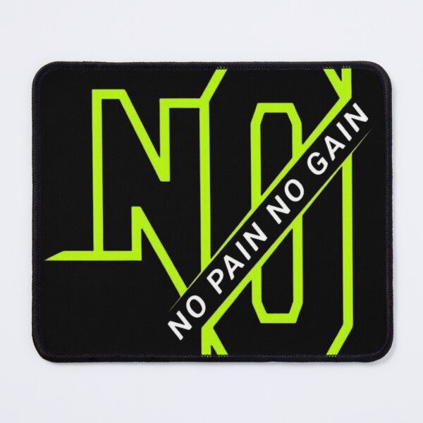 Item preview, No Pain No Gain Gym T-Shirt | Motivational Fitness Workout Graphic Tee designed and sold by RajDeals.