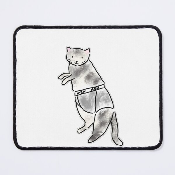 Item preview, Cute Cat in Men Briefs Funny Underwear Art designed and sold by raun.draw.