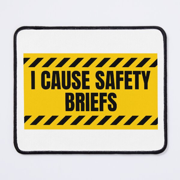 Item preview, Warning I Cause Safety Briefs designed and sold by Dondonmart.