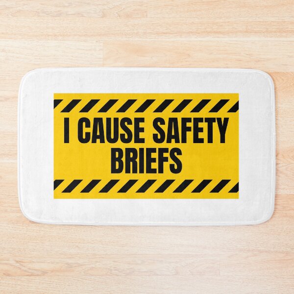 Item preview, Warning I Cause Safety Briefs designed and sold by Dondonmart.