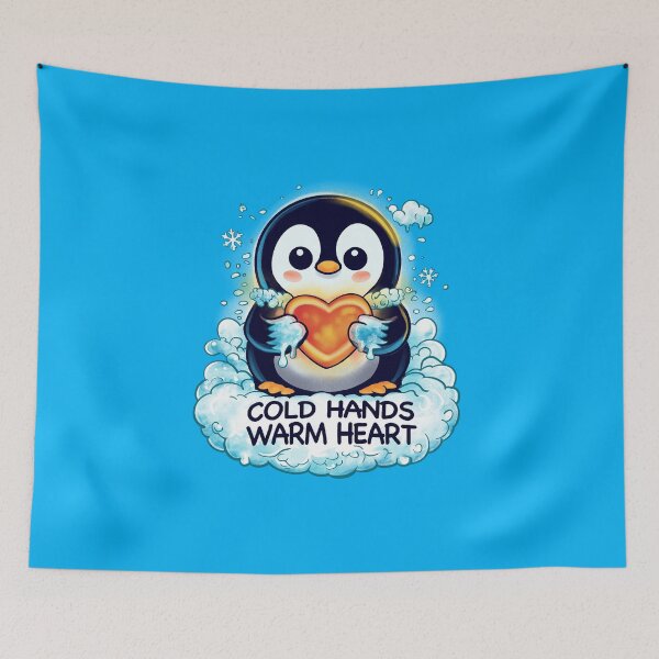 Item preview, Cold Hands Penguin designed and sold by LithiumL.