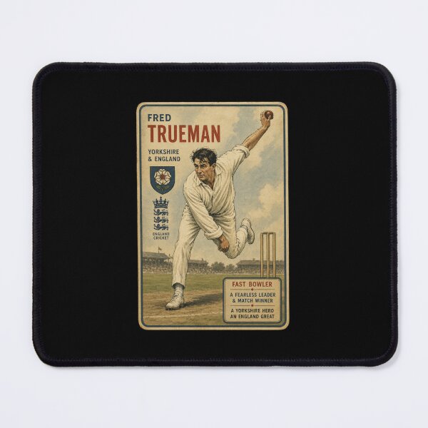 Item preview, Fred Trueman - Trading Card designed and sold by halibutgoatramb.