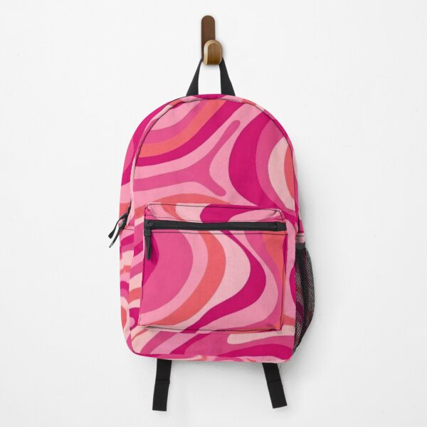Item preview, Liquid Swirl Retro Abstract in pinks and peach tones, Light Blush, Cream, and White designed and sold by Differenceee.