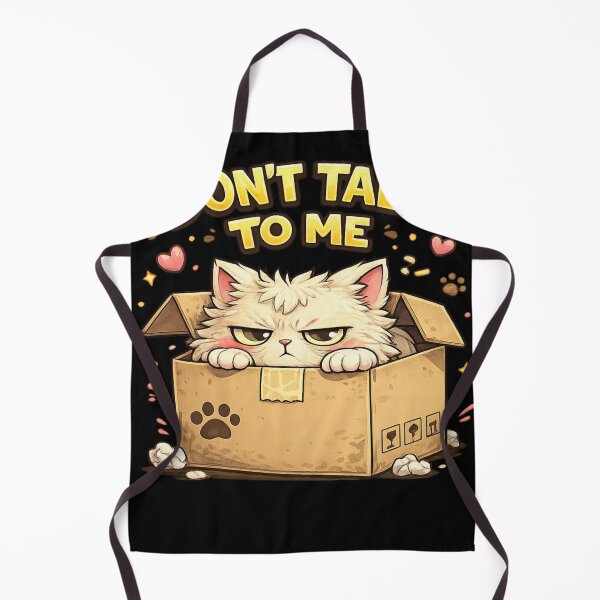 Item preview, Don’t Talk to Me Grumpy Cat in a Cardboard Box designed and sold by EssentialsWear.