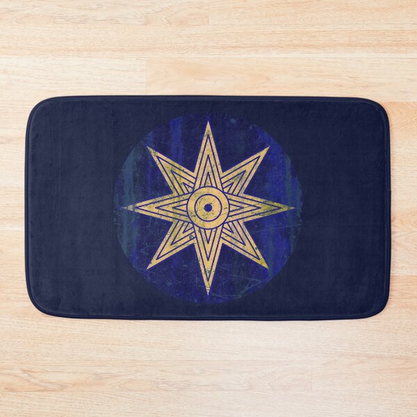 Item preview, Ancient Ishtar Star Emblem • Vintage Babylonian Celestial Insignia • Mesopotamian Inanna Goddess Seal designed and sold by worldwarvintage.
