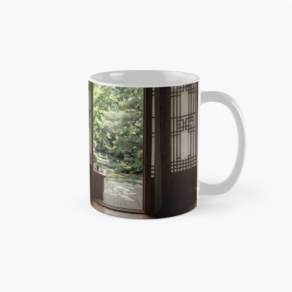 Item preview, Serene Korean Summer Garden Hanok View designed and sold by SOOstudio73.