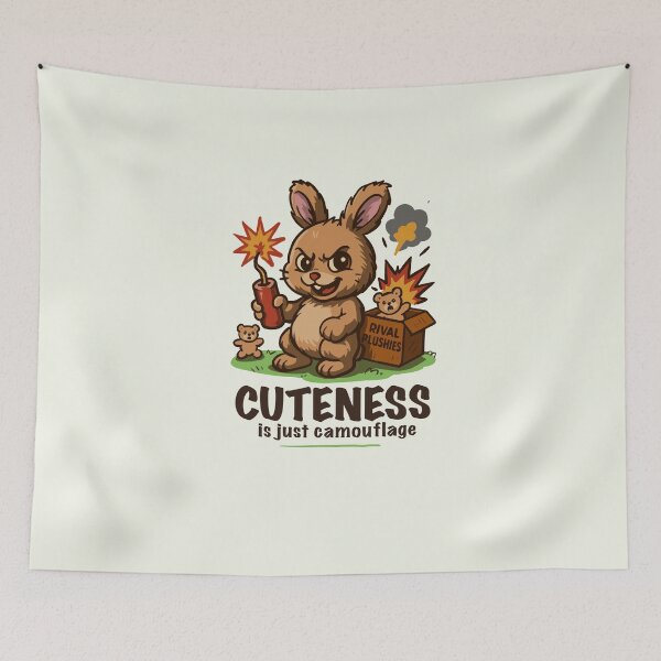 Item preview, Cuteness is just camouflage designed and sold by LithiumL.