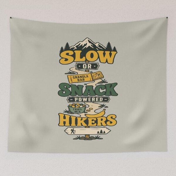 Item preview, Midlife Hiking Friends Retro Trail Club Design designed and sold by JansenGS.