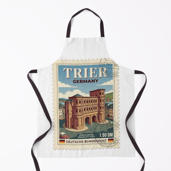 Item preview, Porta Nigra Trier Germany Vintage Travel Stamp designed and sold by k3rstman1.