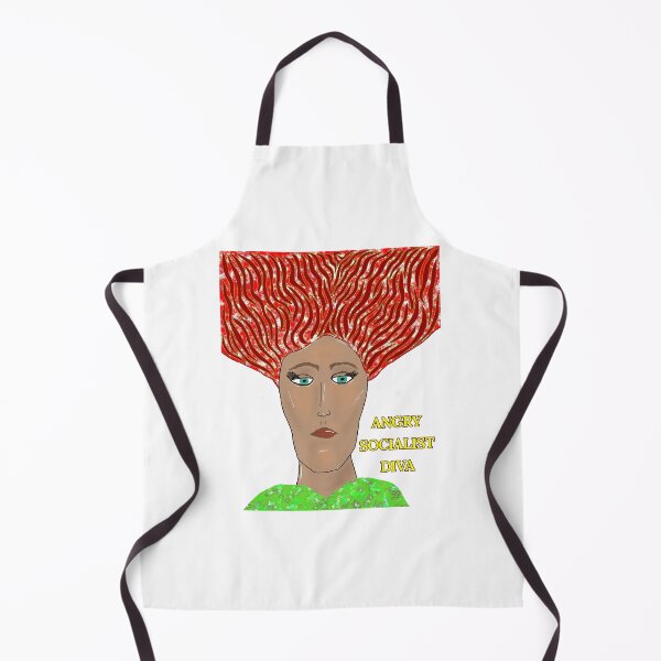 Item preview, Angry Socialist Diva Illustration designed and sold by couragetoday.