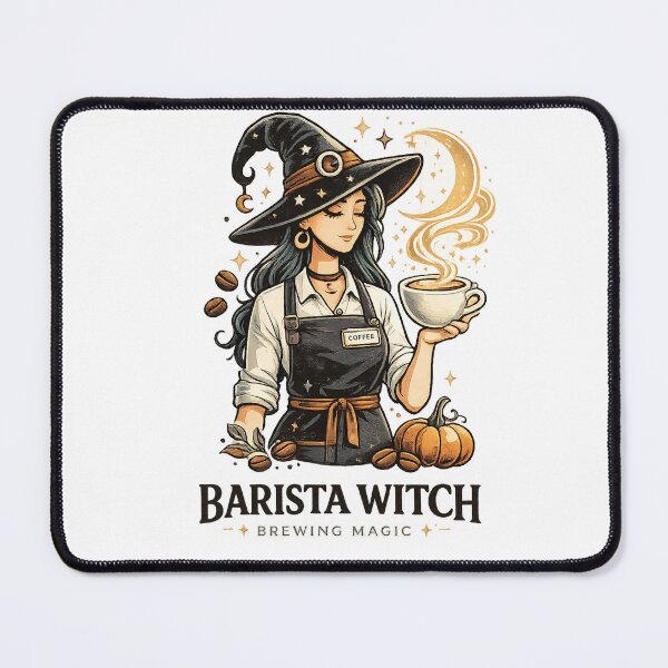 Item preview, Barista Witch designed and sold by ChicClicker.