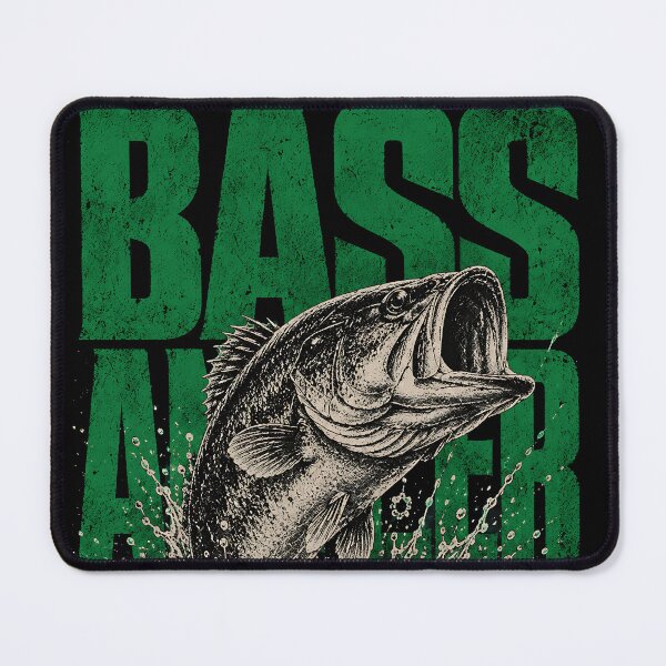 Item preview, Largemouth Bass Angler Vintage Style designed and sold by JasKei-Designs.