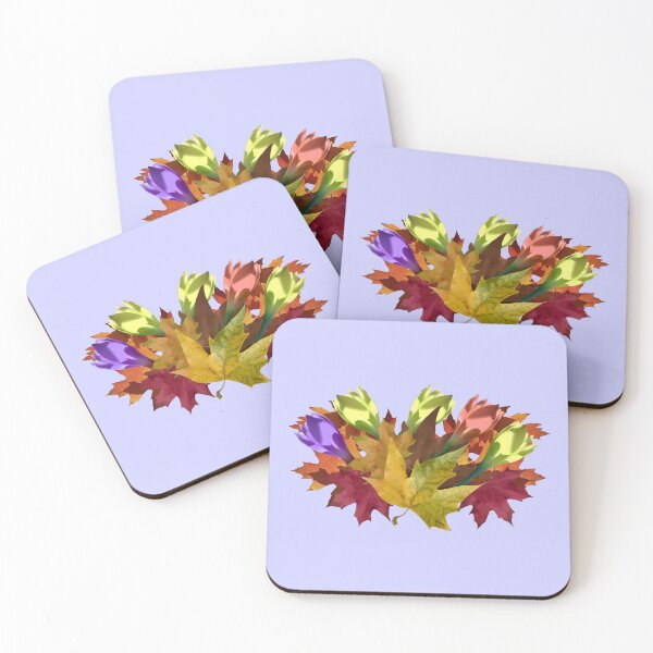 Item preview, Colorful bouquet of autumn leaves and flowers designed and sold by mariya-ivanova.