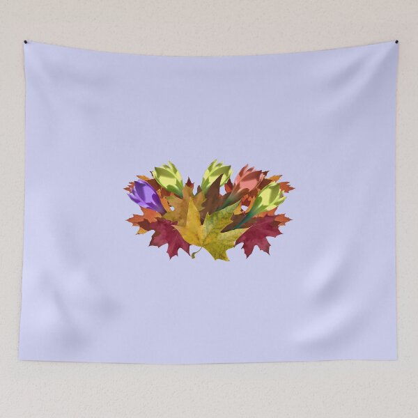 Item preview, Colorful bouquet of autumn leaves and flowers designed and sold by mariya-ivanova.