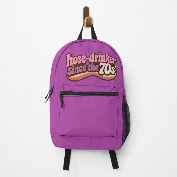 Item preview, Hose Drinker Since the 70s | groovy pink purple graphic Shirt | 70s Kid Gen X Nostalgia Gift | Retro Vintage Christmas Birthday designed and sold by The Frog.