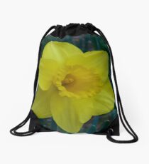 Yellow Daffodil Hill Drawstring Bag