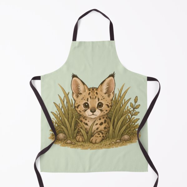 Item preview, Cute Serval Grassland Explorer designed and sold by MellowMunchkins.
