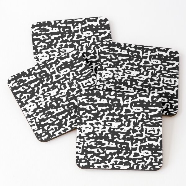 Item preview, Brush Study No. 43- Domino Abstract Wall Art | Black & White Modern Artwork | Minimalist Contemporary Decor designed and sold by KleanGirlAesthetics.