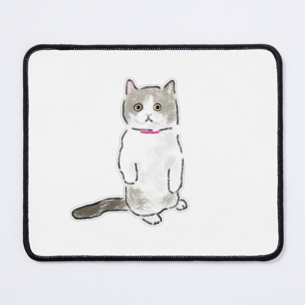 Item preview, Cute Standing Cat Meerkat Pose Kitten Art designed and sold by raun.draw.