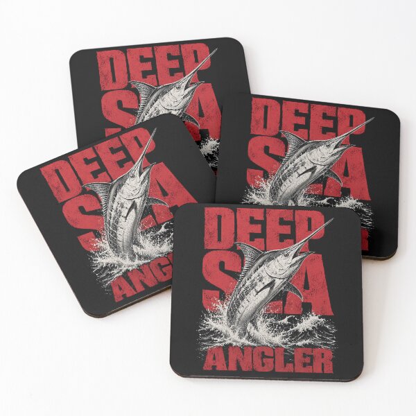Item preview, Deep Sea Angler Marlin Fishing designed and sold by JasKei-Designs.