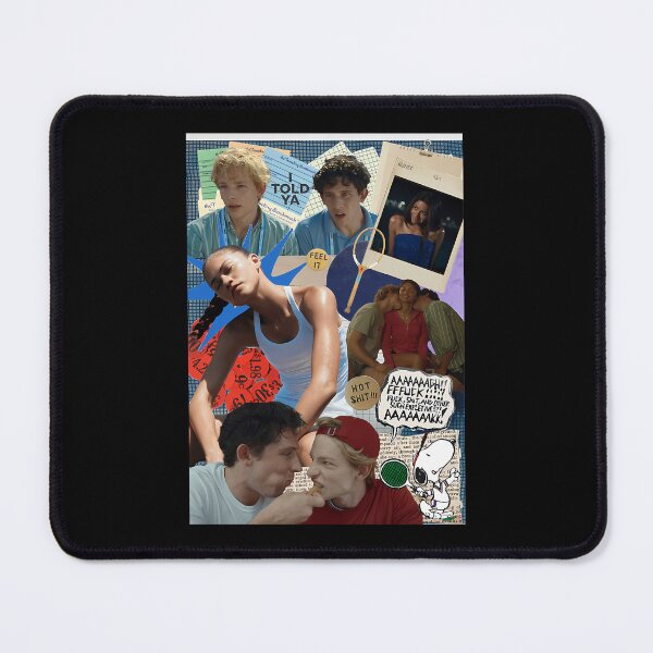 Item preview, Zendaya Challengers Movie Tennis Art Collage designed and sold by MuseHaven.