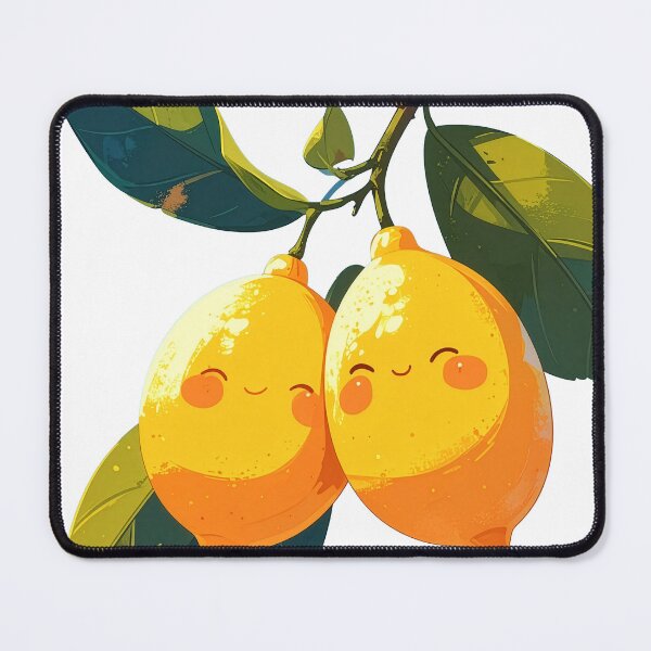 Item preview, Cute lemon couple kawaii citrus tee happy fruit shirt gift for foodies and summer lovers designed and sold by icemanphotos.