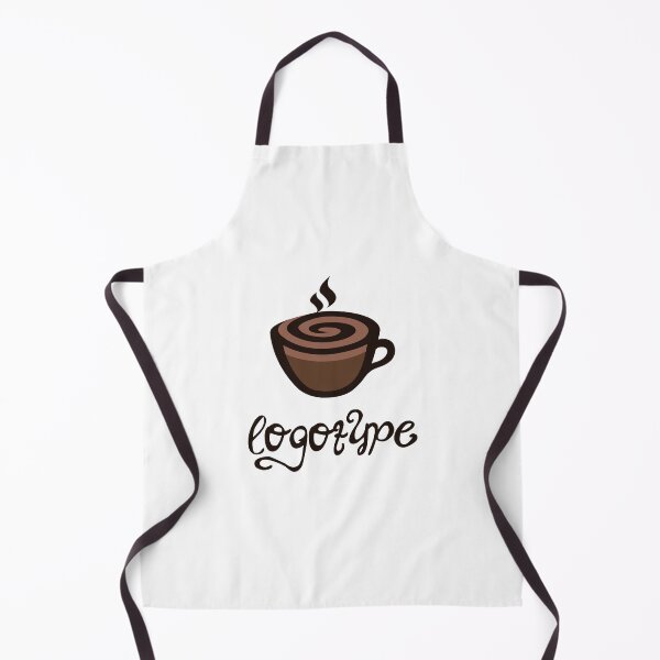 Item preview, Hot Coffee Cup Logotype with Spiral Latte Art Vector Illustration designed and sold by mejhfcc.