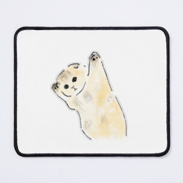 Item preview, Cute Surprising Cat Boo Paw Up Kitten Art designed and sold by raun.draw.