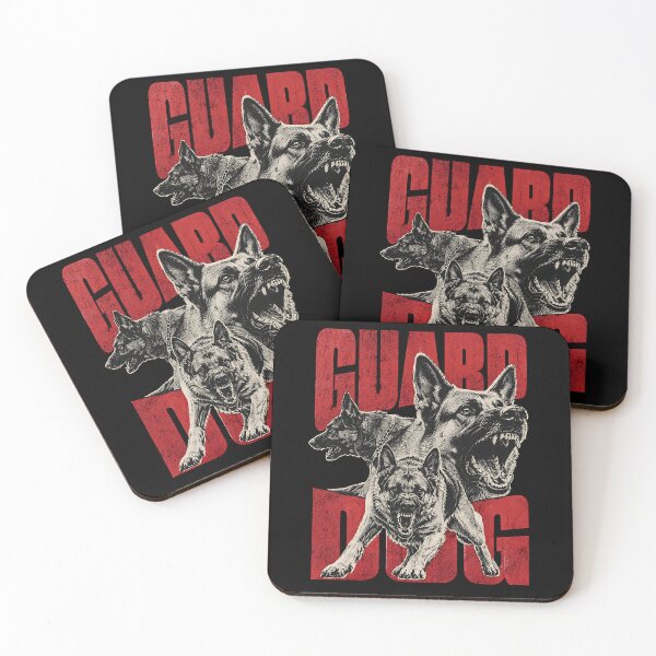 Item preview, German Shepherd Guard Dog Warning designed and sold by JasKei-Designs.