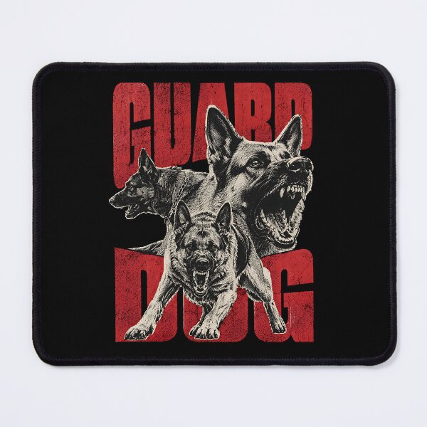 Item preview, German Shepherd Guard Dog Warning designed and sold by JasKei-Designs.
