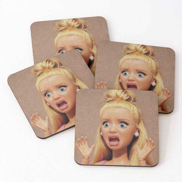 Item preview, Shocked Panicking Doll Funny Meme designed and sold by Devilians92.