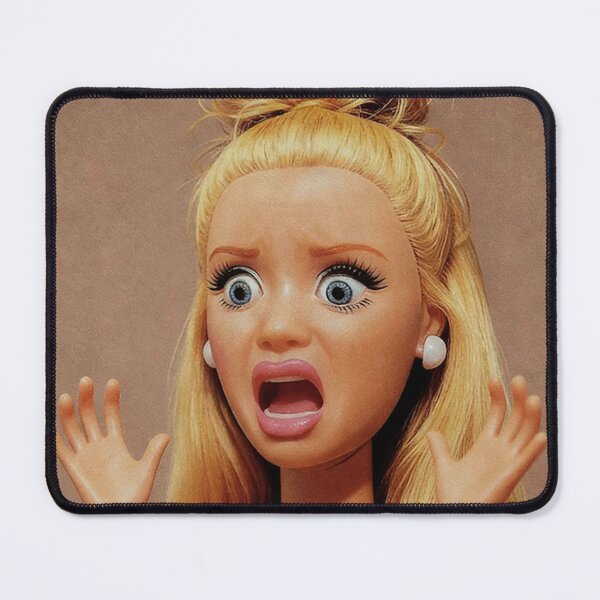 Item preview, Shocked Panicking Doll Funny Meme designed and sold by Devilians92.