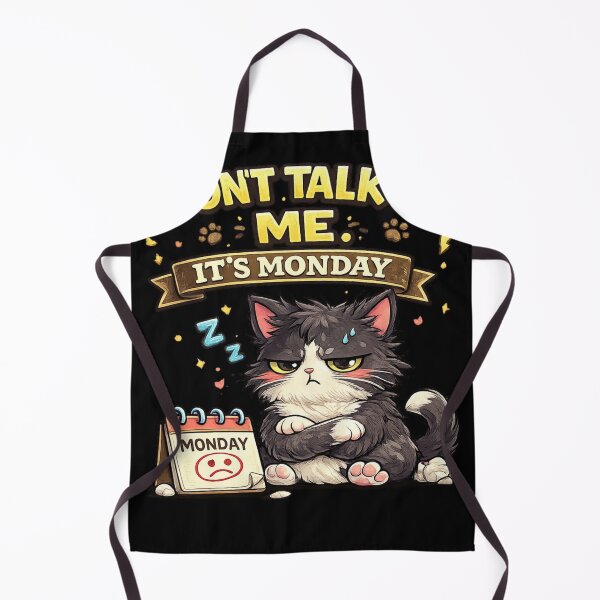 Item preview, Don’t Talk to Me It’s Monday Grumpy Cat designed and sold by EssentialsWear.