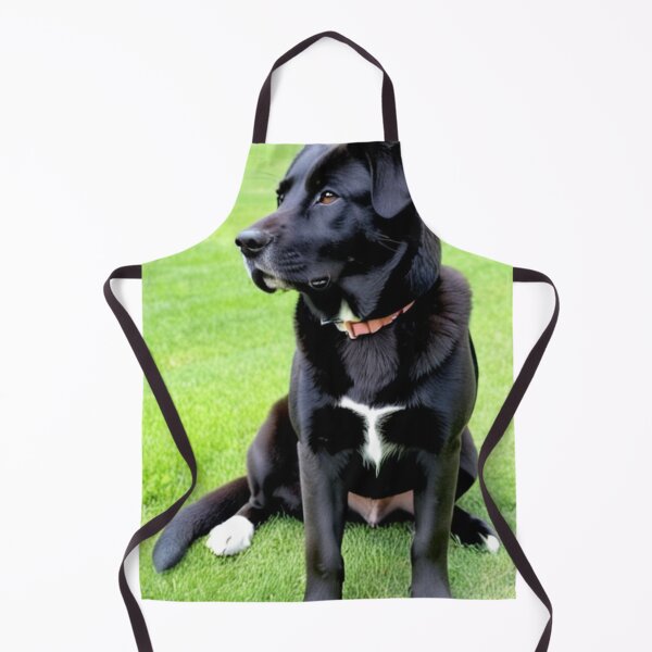 Item preview, Animals - Black Labrador, Majestic Portrait on Vibrant Grass designed and sold by World-Pets.