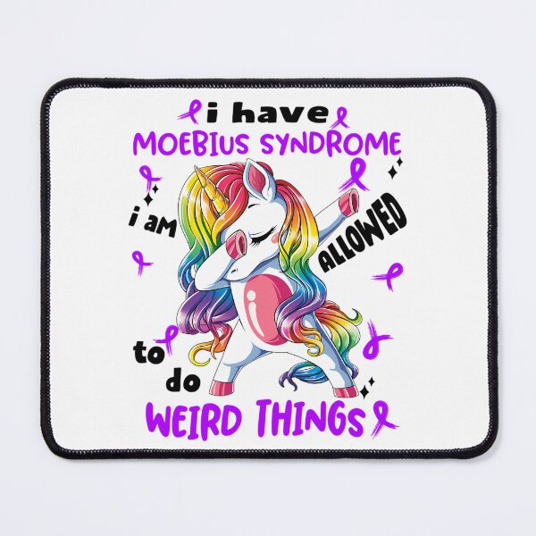 Item preview, Moebius Syndrome Awareness Funny I Have Moebius Syndrome I'M Allowed To Do Weird Things (3) designed and sold by valleriajosue.